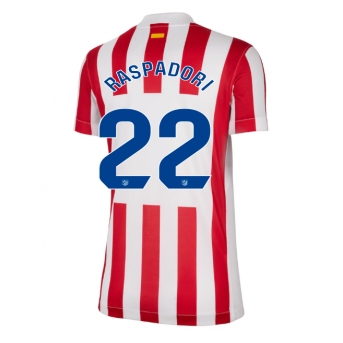 Billige Fotballdrakt Atletico Madrid Giacomo Raspadori #22 Replika Hjemmedrakt Dame 2025-26 Kortermet